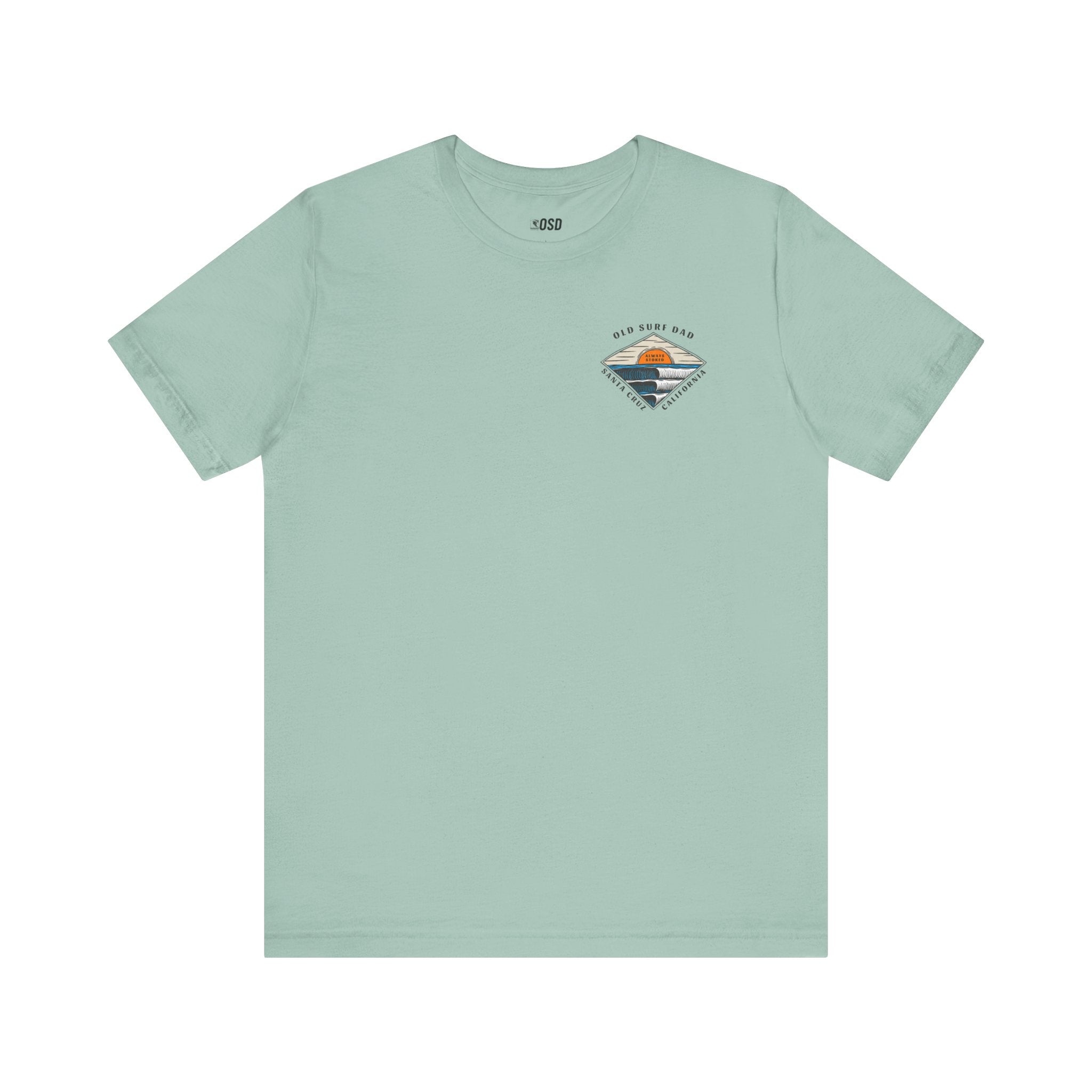 T-shirt: Old Surf Dad Santa Cruz